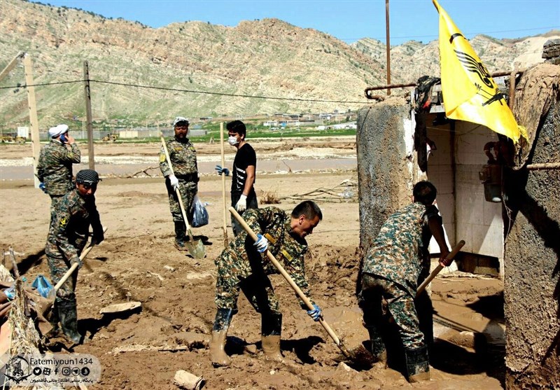 فاطمیون و کمک به سیل زدگان