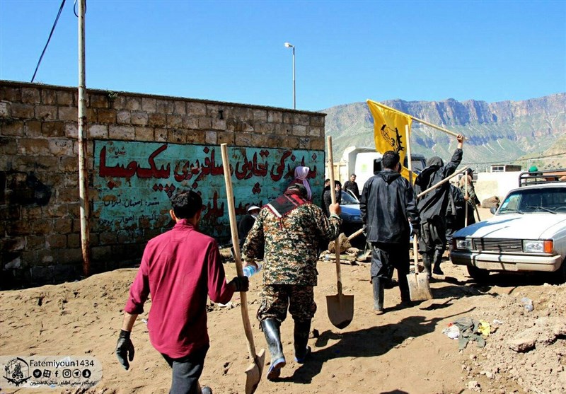 فاطمیون و کمک به سیل زدگان