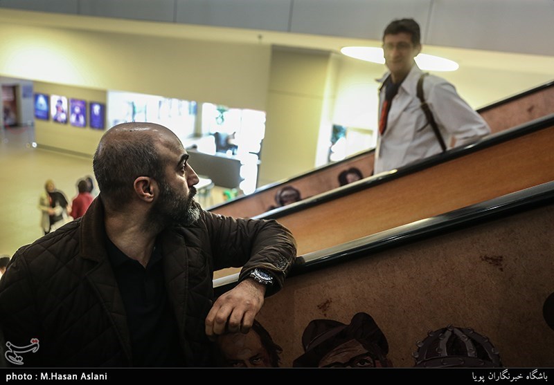 محسن تنابنده بازیگر در ششمین روز سی‌وهفتمین جشنواره جهانی فیلم فجر