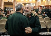 سرلشکر حسین سلامی فرمانده کل سپاه در مراسم تودیع و معارفه