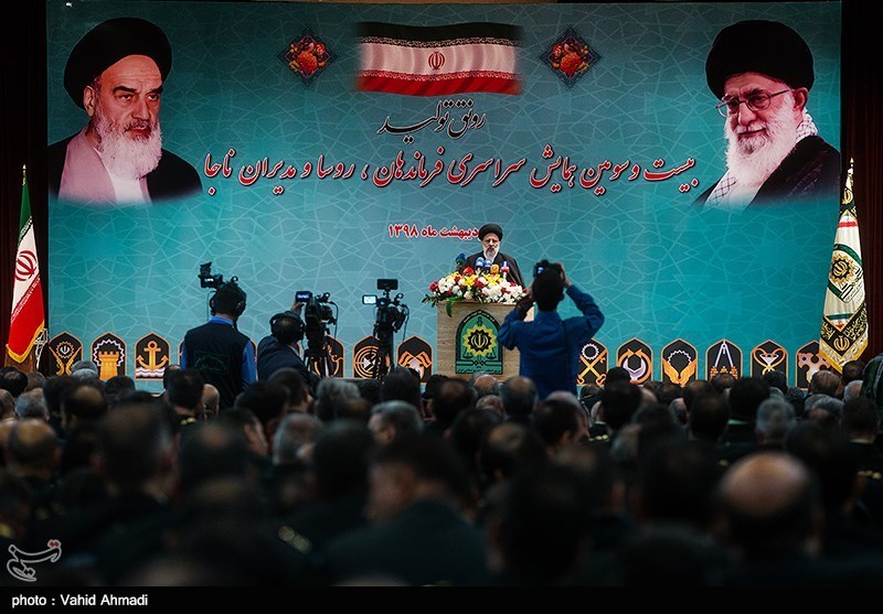 حضور رئیس قوه قضائیه در همایش سراسری فرماندهان،روسا و مدیران ناجا