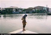 سیل و زندگی کودکان و خانواده ها در آق قلا