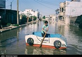 سیل و زندگی کودکان و خانواده ها در آق قلا