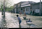 سیل و زندگی کودکان و خانواده ها در آق قلا