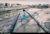 سیل و زندگی کودکان و خانواده ها در آق قلا