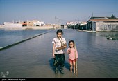 سیل و زندگی کودکان و خانواده ها در آق قلا