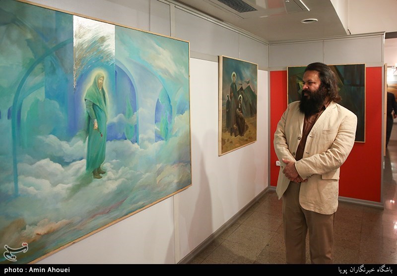 افتتاح نمایشگاه  (درنگ در سکوت)