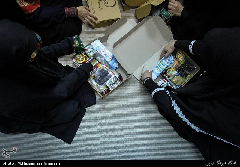 بسته بندی افطاری امام حسنی ها