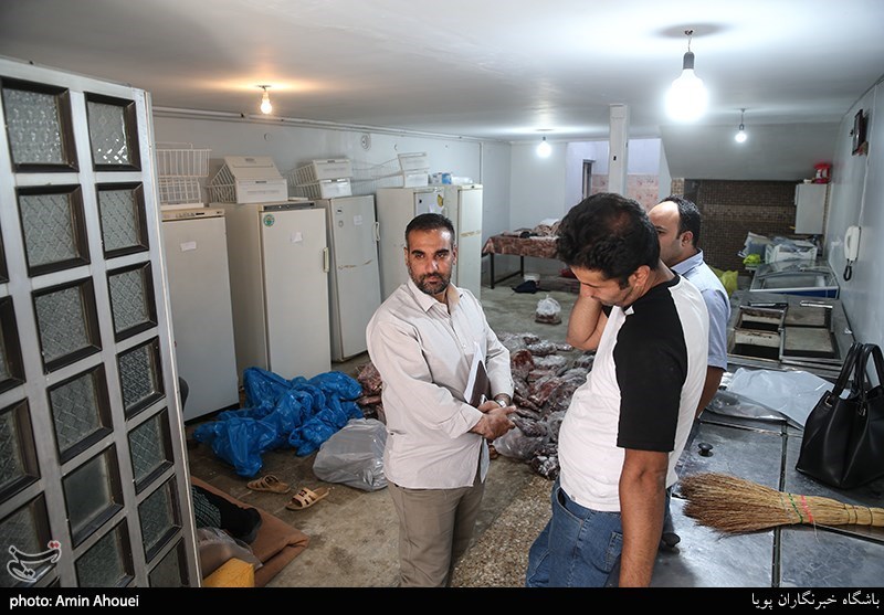 کشف انبار گوشت های فاسد