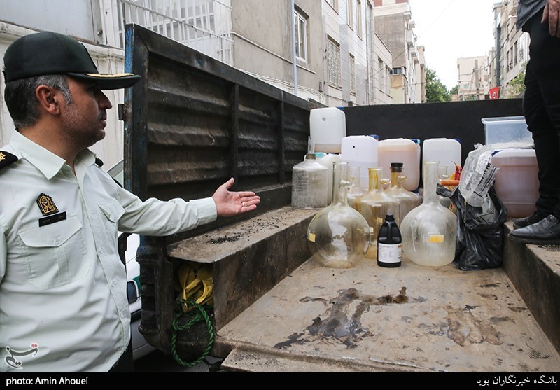 انهدام باند خانوادگی توزیع شیشه در جنوب پایتخت