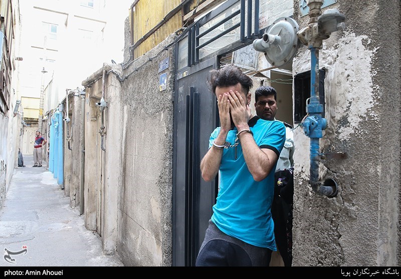 انهدام باند خانوادگی توزیع شیشه در جنوب پایتخت