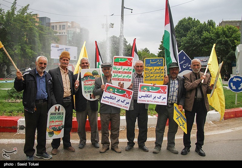 راهپیمای روز قدس  در بجنورد