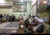 دیدار نماینده ولی‌فقیه در امور حج  با مراجع تقلید