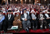 حجت الاسلام علوی وزیر اطلاعات در مراسم سالگرد ارتحال سید آزادگان حجت الاسلام والمسلمین سید علی اکبر ابوترابی و پدر بزرگوارشان آیت الله سید عباس ابوترابی