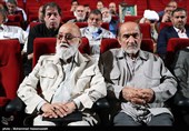 مهدی چمران در مراسم سالگرد ارتحال سید آزادگان حجت الاسلام والمسلمین سید علی اکبر ابوترابی و پدر بزرگوارشان آیت الله سید عباس ابوترابی و یادواره شهدای غریب آزاده
