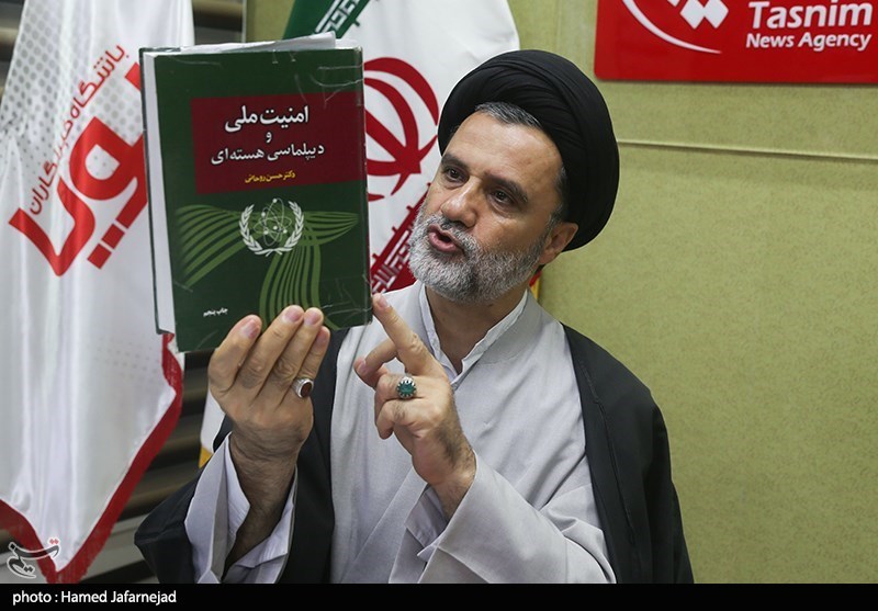 حجت الاسلام سیدمحمود نبویان نویسنده کتاب چالش هسته ای