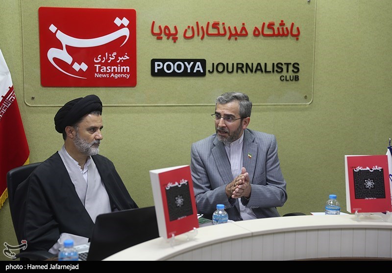 نشست نقد و بررسی کتاب چالش هسته ای  با حضور علی باقری معاون سابق دبیر شورای عالی امنیت ملی و حجت الاسلام سیدمحمود نبویان نویسنده کتاب