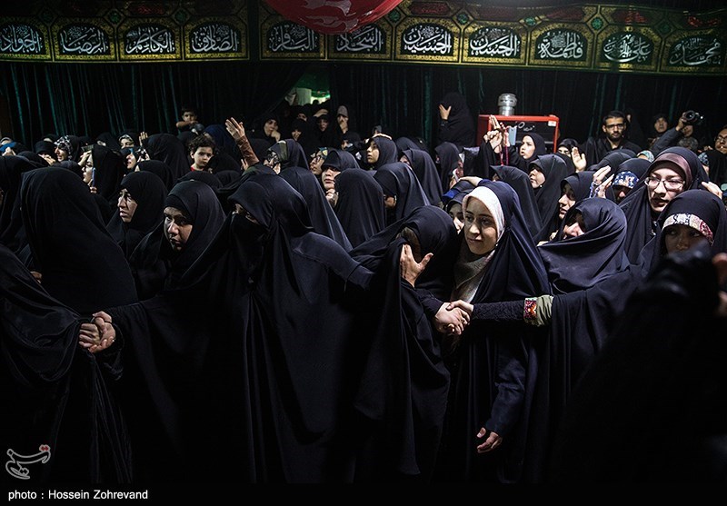 مراسم وداع با پیکر مطهر شهید مدافع حرم محمد جنتی