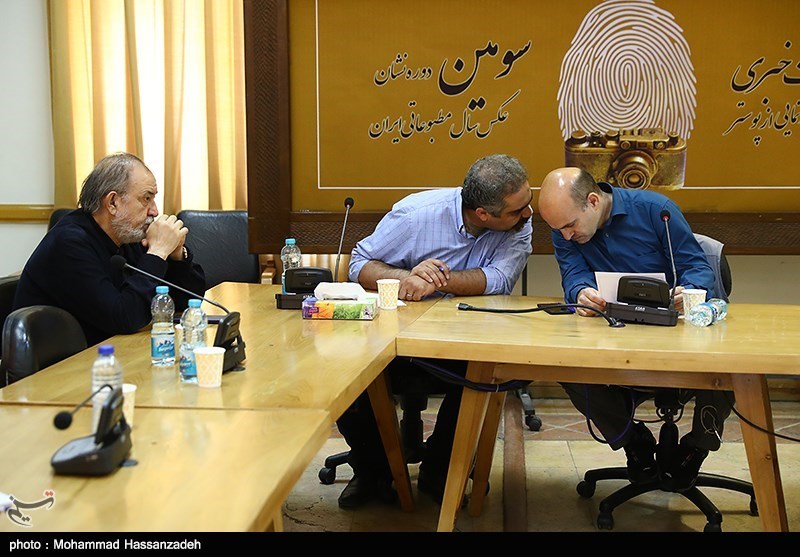 نشست خبری سومین دوره عکس سال مطبوعاتی ایران