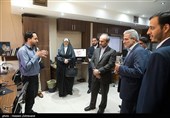 پیمان جبلی معاون برون‌مرزی سازمان صداوسیما در تحریریه خبرگزاری تسنیم