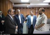 پیمان جبلی معاون برون‌مرزی سازمان صداوسیما در تحریریه خبرگزاری تسنیم