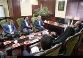  پیمان جبلی معاون برون‌مرزی سازمان صداوسیما در خبرگزاری تسنیم