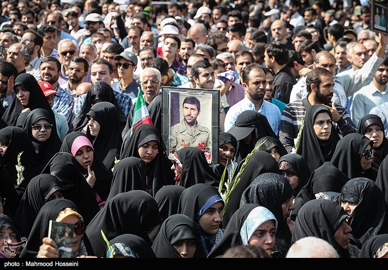 تشییع پیکرهای مطهر150 شهید دوران دفاع مقدس (3)