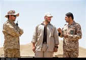 بازدید سید محمود هاشمی فرمانده یگان ویژه فاتحین از روند اجرای مسابقات