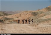 دوی 3200 متر در آغاز مسابقه تیراندازی ترکیبی روز نخست مرحله نهایی اولین دوره مسابقات تیراندازی یگان ویژه فاتحین