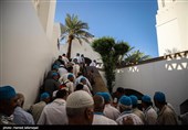 زیارت دوره زائران ایرانی در مسجد ذوقبلتین مدینه