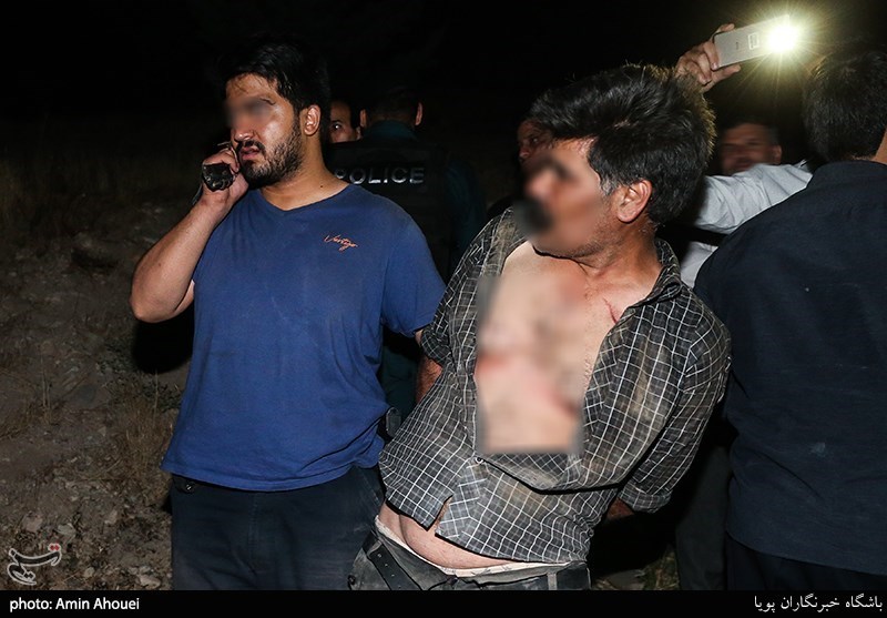 عملیات شبانه پلیس برای برچیدن پاتوق موادفروشها در حاشیه جاده جاجرود