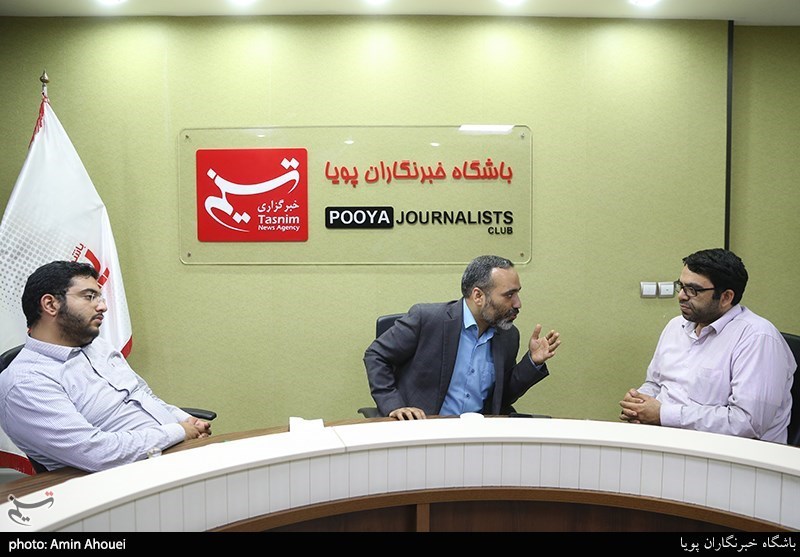 بازدید محمدمهدی رحمتی رئیس بسیج سازمان صدا سیما از خبرگزاری تسنیم