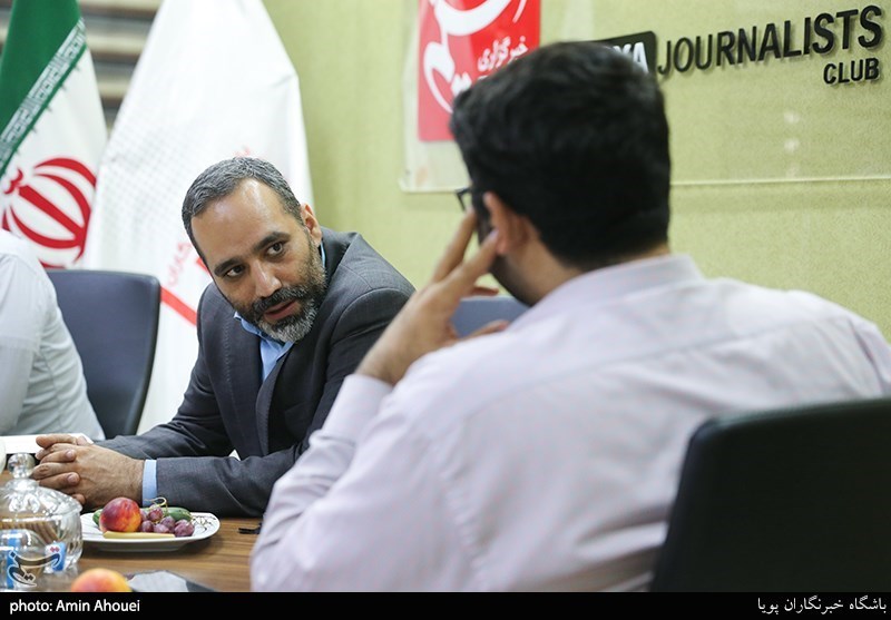 بازدید محمدمهدی رحمتی رئیس بسیج سازمان صدا سیما از خبرگزاری تسنیم