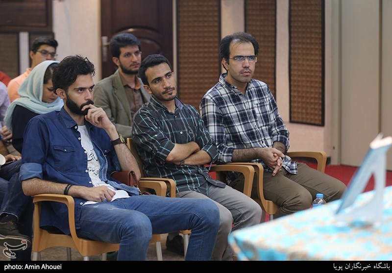 سجاد رشیدی پور و حسین دهلوی گرد آورنده های کتاب از گریه در فراق