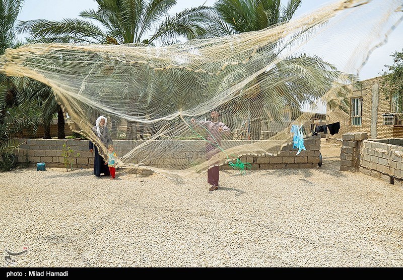 توربافی مردان روستای عطيش