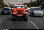 رالی ‌تور شهری خودروهای تاریخی در تهران