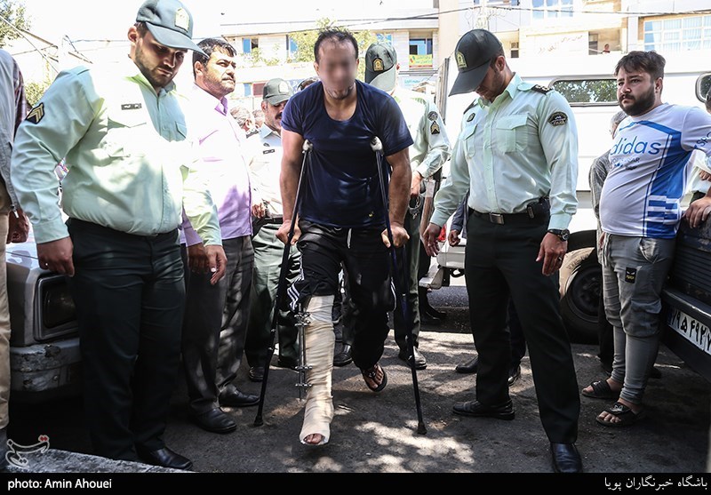 بازداشت اوباشی که با شمشیر به جان مردم افتادند