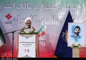 سخنرانی حجت الاسلام عبدالله حاجی صادقی نماینده ولی فقیه در سپاه  در نهمین جشنواره مالک اشتر فرماندهی کل سپاه 