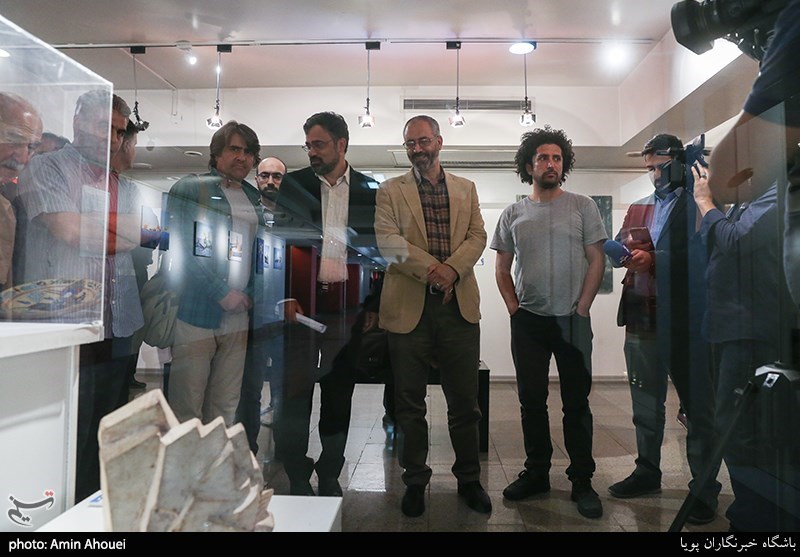 افتتاح نمایشگاه از بلندای الوند