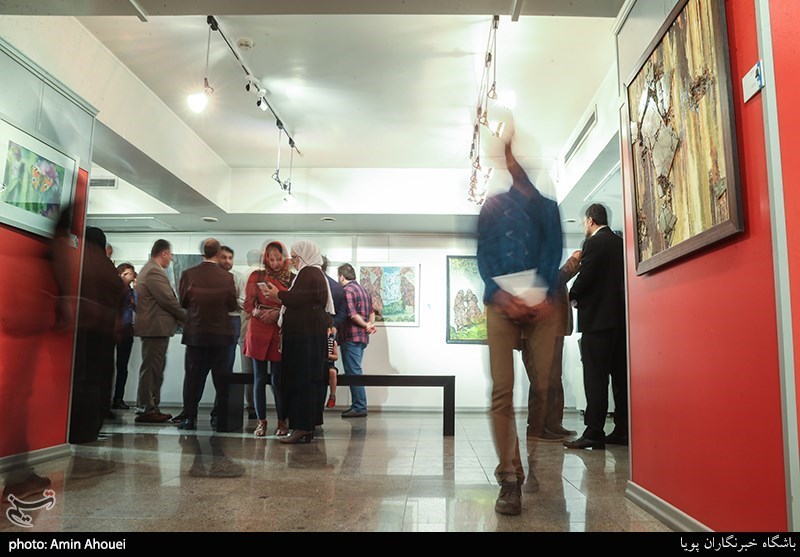 افتتاح نمایشگاه از بلندای الوند