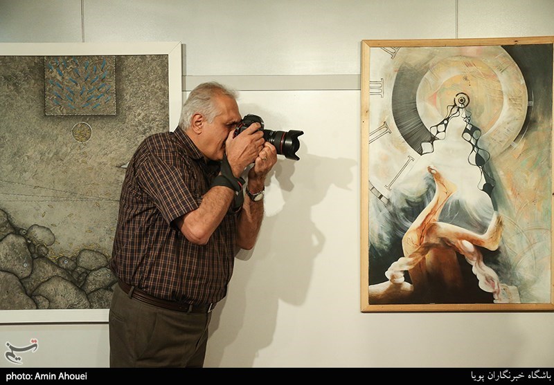 افتتاح نمایشگاه از بلندای الوند