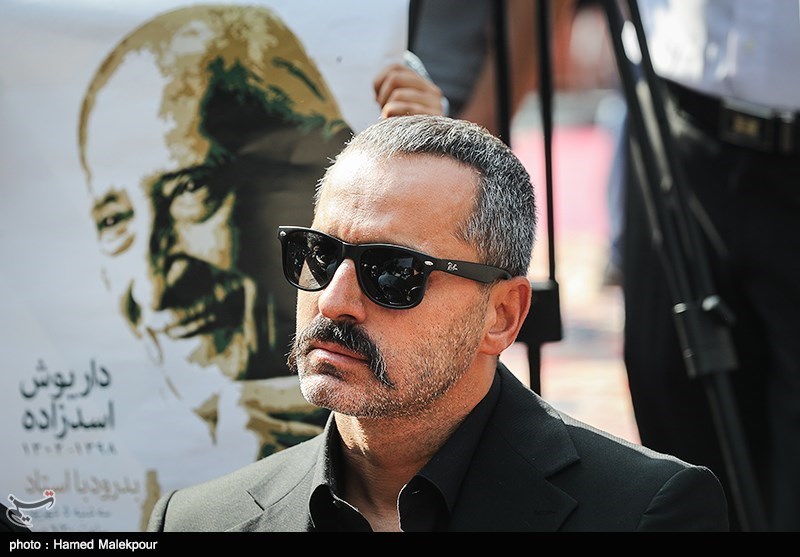 مراسم تشییع پیکر مرحوم داریوش اسدزاده