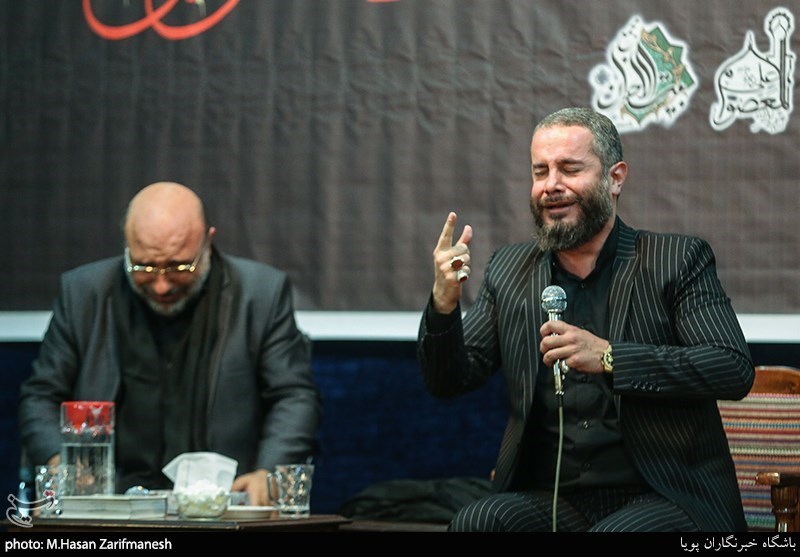 مراسم سیاهپوشان ماه محرم هیئت بیت الاحزان