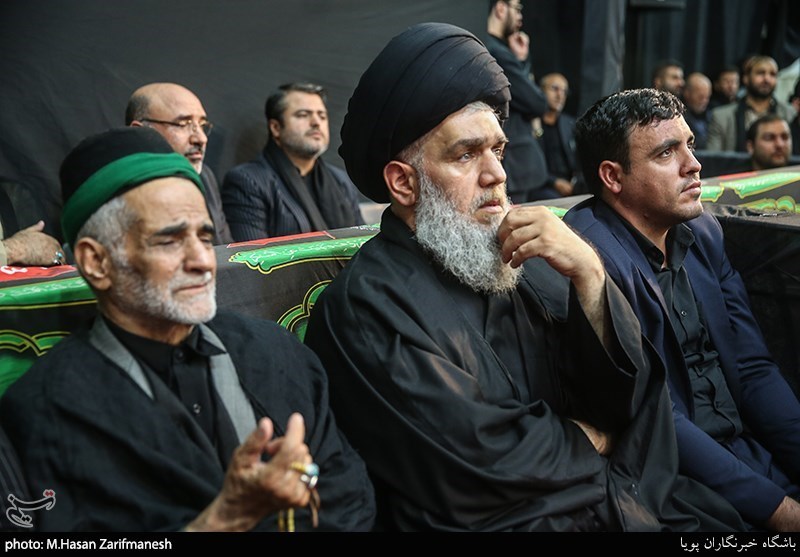 مراسم سیاهپوشان ماه محرم هیئت بیت الاحزان