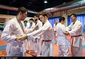 حضور کودکان اوتیسم در اردوی تیم ملی کاراته