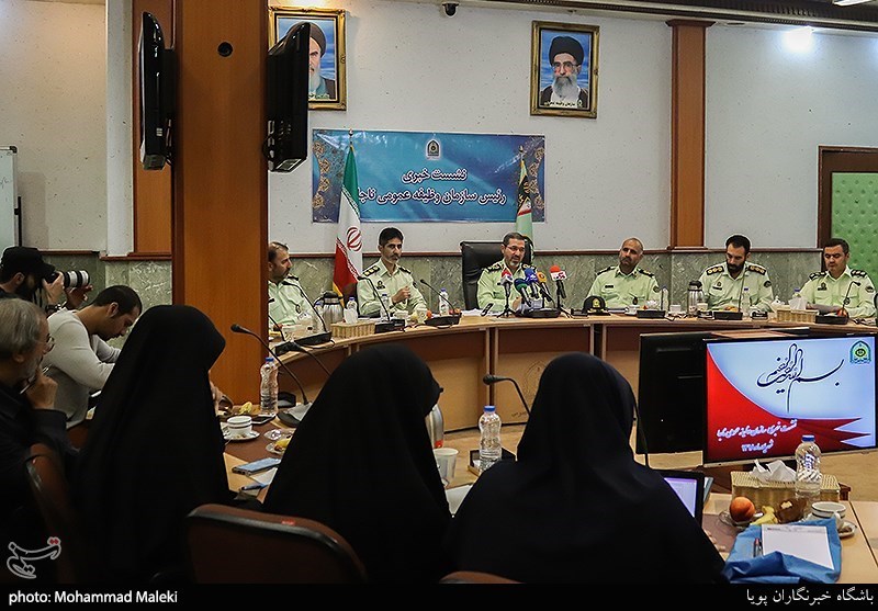 نشست خبری سردار تقی مهری رئیس سازمان وظیفه عمومی