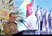 سخنرانی  امیر موسوی فرمانده کل ارتش در مراسم گرامیداشت سه دهه فعالیت هیئت رزمندگان اسلام قم 