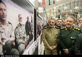 حضور  امیر موسوی فرمانده کل ارتش در مراسم گرامیداشت سه دهه فعالیت هیئت رزمندگان اسلام قم 