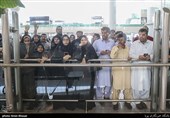 استقبال از آخرین گروه زائران خانه خدا در فرودگاه امام خمینی (ره)