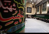 عزاداری شب تاسوعای حسینی در حسینیه امام خمینی (ره)